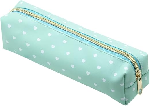 Estojo BRW Estamapado Pompom Verde/Branco