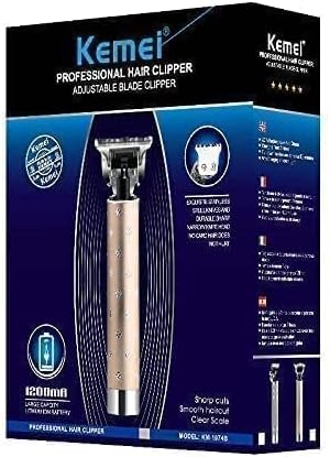Barbeador Eletrico Kemei Hair Clipper KM-1974A