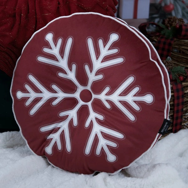 Almofada Natalina Redonda 40Cm 234 Belchior