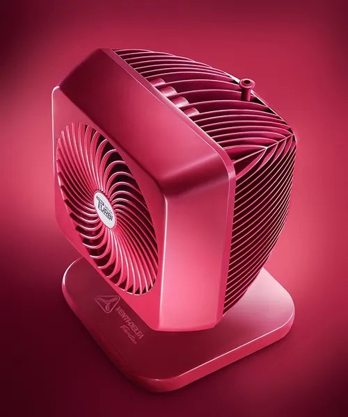 Ventilador Oscilante Delta Turbi Vermelho