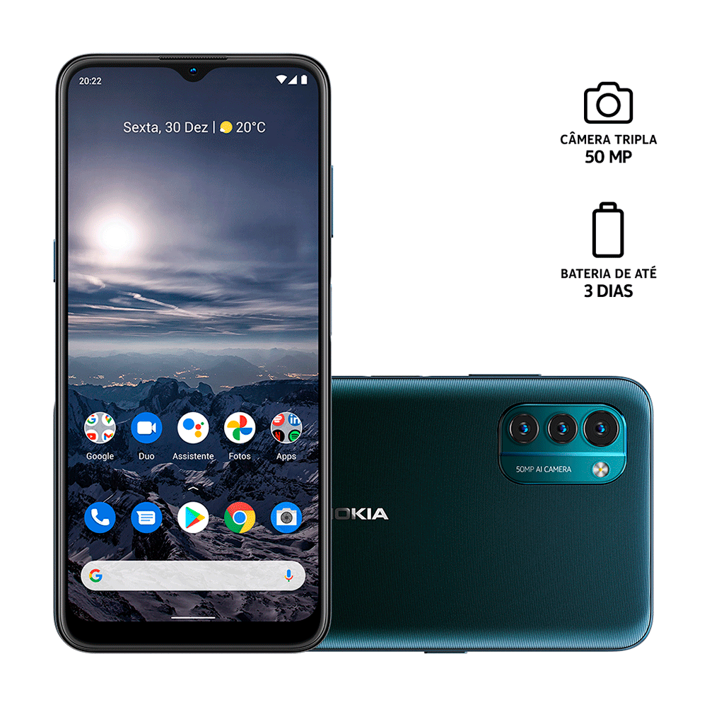 Celular Nokia G21 128GB Azul