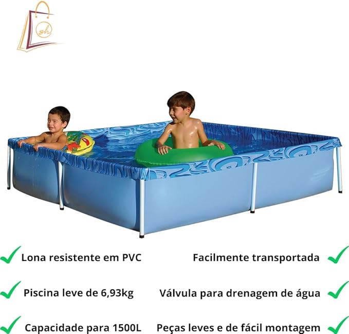 Piscina Estruturada Mor 1500L