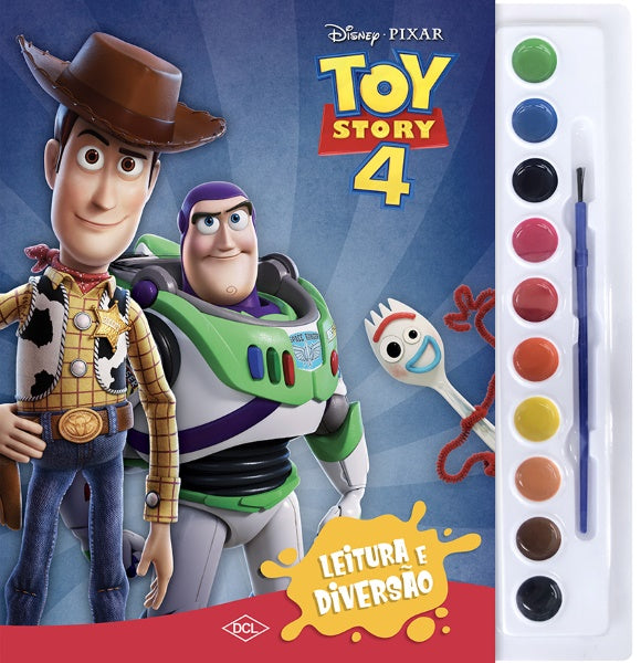 Livro Disney Dcl Aquarela Toy Story 4