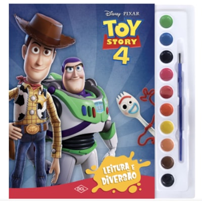 Livro Disney Dcl Aquarela Toy Story 4
