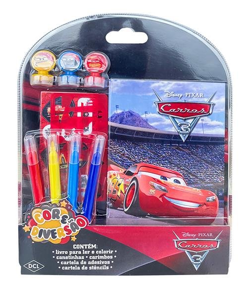 Livro Disney Dcl Cor e Diversao Carros