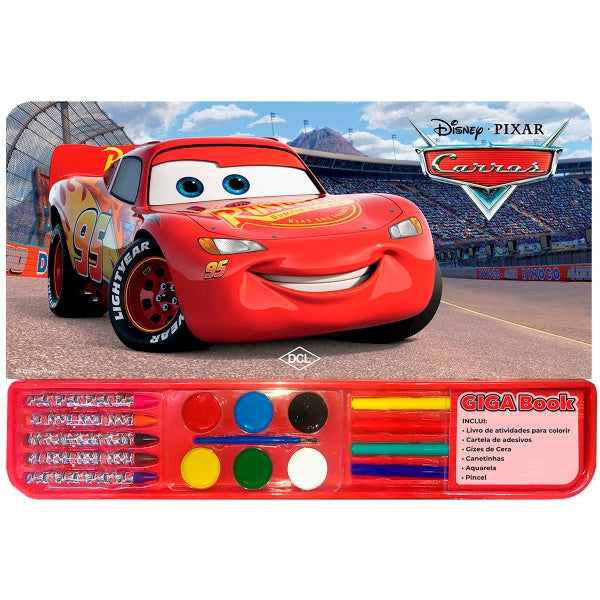 Livro Disney Dcl Giga Books Carros 3