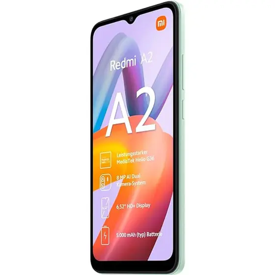 Celular Xiaomi Redmi A2 64GB 2GB Light Green
