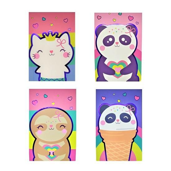 Caderno 1\4 Dafu Sortidos