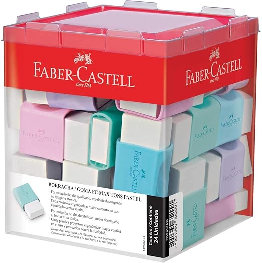 Borracha Faber Castell Tons Pasteis
