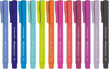 Caneta Faber Castell Fine Pen Colors Sortidas
