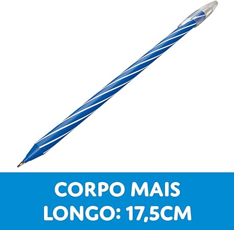 Caneta Cis Esferografica Spiro 0,7mm Cores Sortida