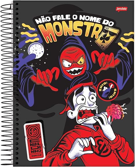 Caderno Brochura Jandaia 1-4 Enaldinho 05-Pt 80F