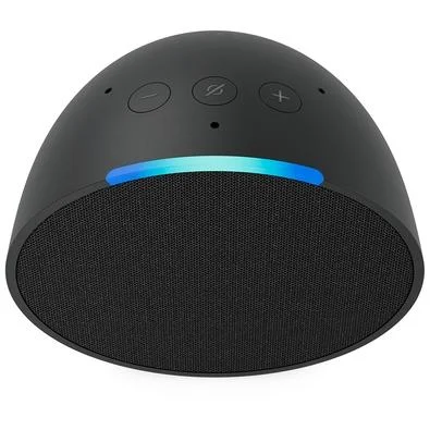 Assistente Virtual Alexa Amazon Echo Pop Preto