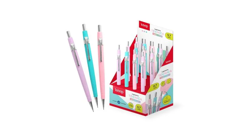 Lapiseira Tecnica Keep 0.7 EI112 Pasteis