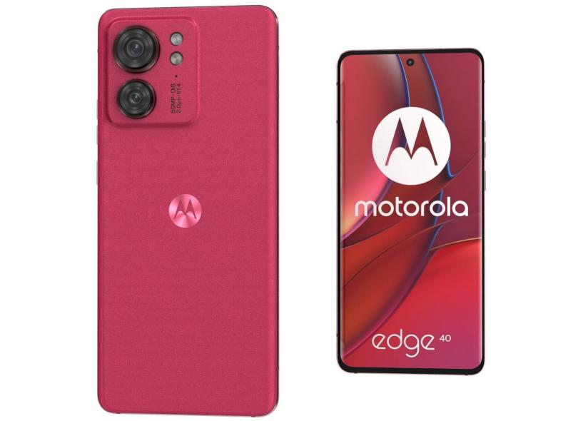 Celular Motorola Edge 40 5G 256GB 8Gb Magenta