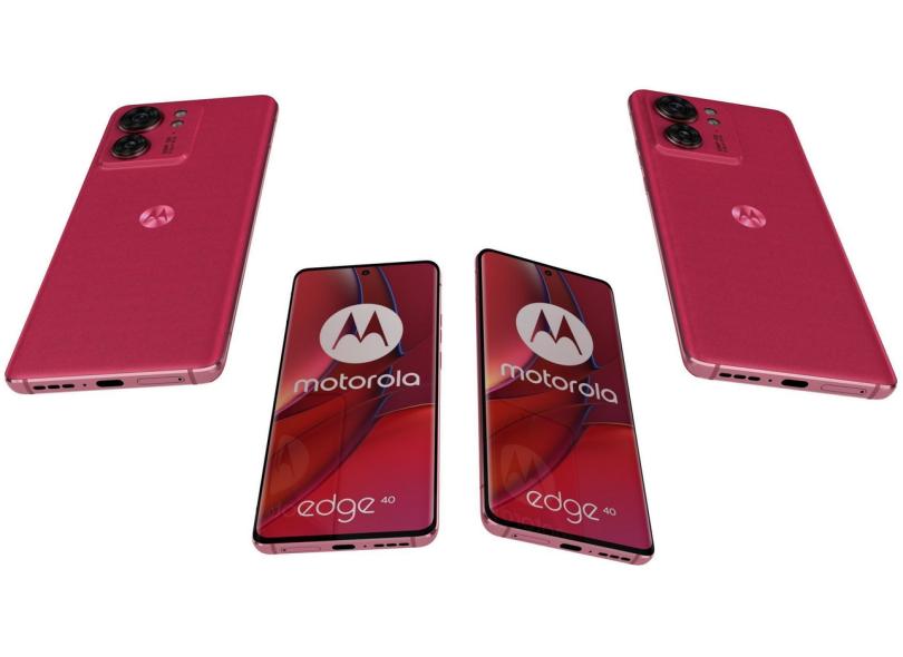 Celular Motorola Edge 40 5G 256GB 8Gb Magenta