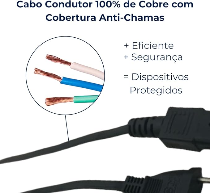 Cabo de Forca Tripolar Padrao Novo