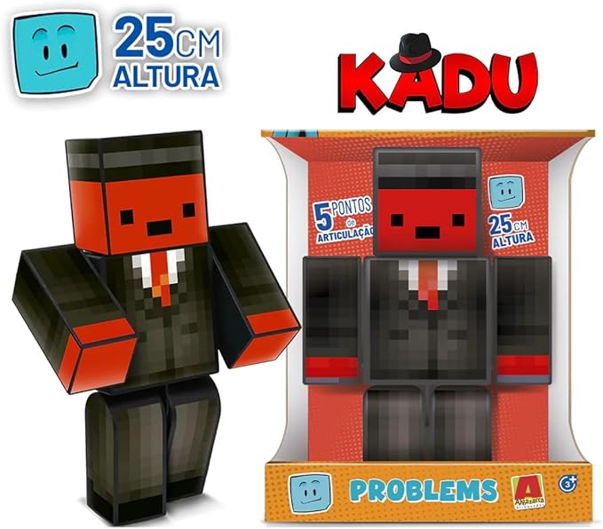 Boneco Algazarra Kadu 25Cm