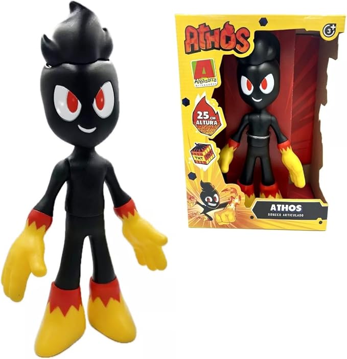 Boneco Algazarra Vinil Articula Athos 25CM