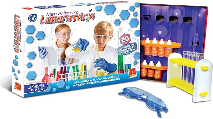 Brinquedo Meu Priemeiro Laboratorio Algazarra