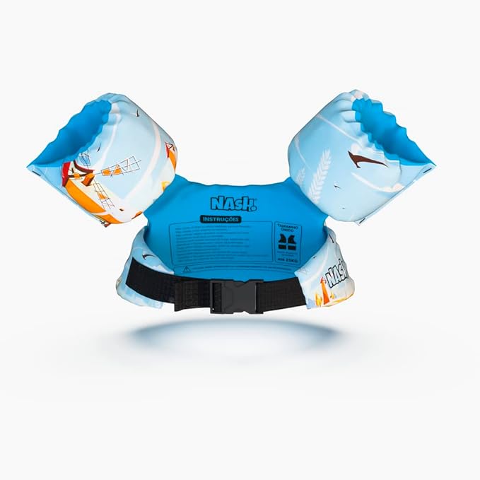 Boia Infantil Com Colete Salva Vidas Nash Urso