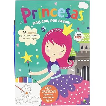 Livro Mais Cor Por Favor Konig Princesas