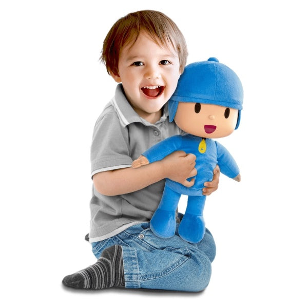 Boneco Pelucia e Vinil Cardoso Toys Pocoyo
