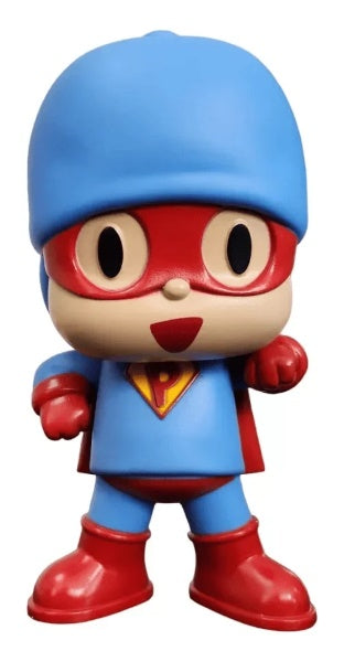 Boneco de Vinil Cardoso Toys Pocoyo Super Heroi
