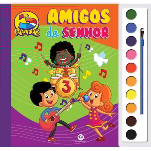 Livro Ciranda 3 Palavrinhas Amigos Do Senhor