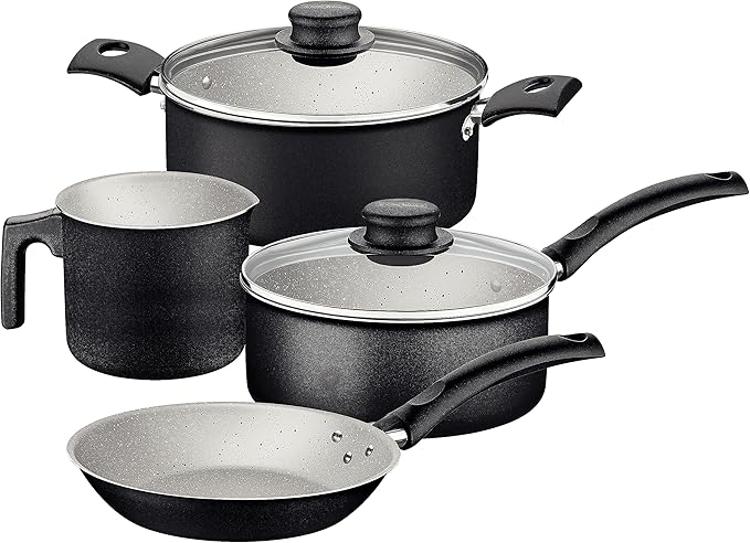 Jogo Panela Tramontina 4Pç Turim Preta