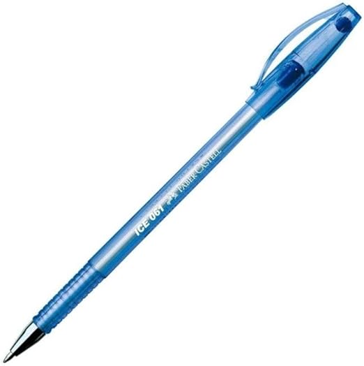 Caneta Faber Castell Ice Azul