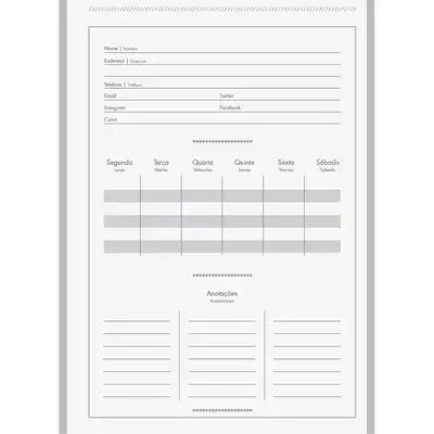 Caderno Espiral Jandaia 1M 96F Stomp Preto