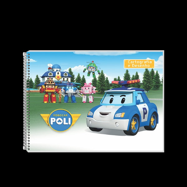 Caderno Espiral 3B Cartografia 80F Rebocar Poli