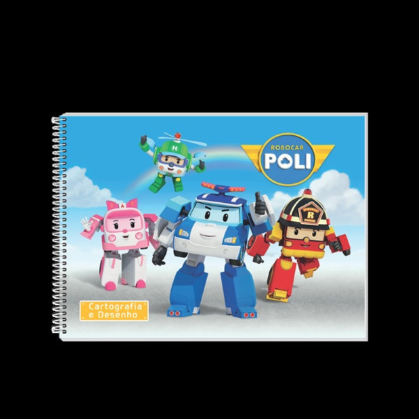 Caderno Espiral 3B Cartografia 80F Rebocar Poli