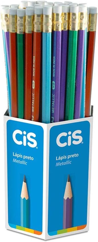 Lapis Preto Cis HB Metalic