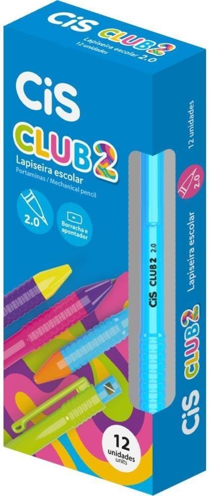 Lapiseira Cis Club 2.0mm Sortidas