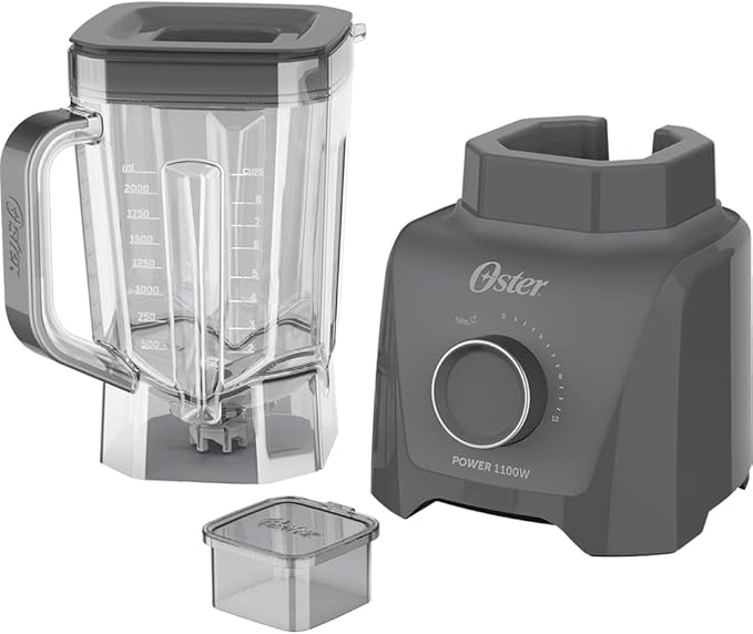 Liquidificador Oster 1100W OLIQ606 Cinza