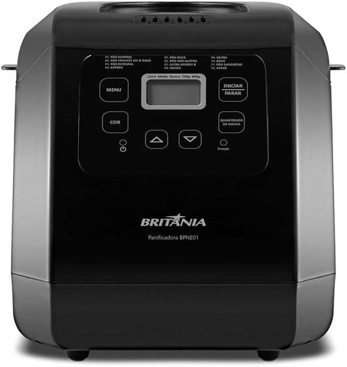 Panificadora Britania BPNE01 Preta