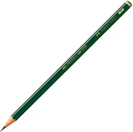 Lapis Grafite Faber Castell 9000 4B Unidade