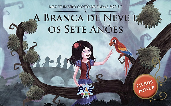 Livro Ed Pae Pop Up Branca de Neve e Os Sete Anoes