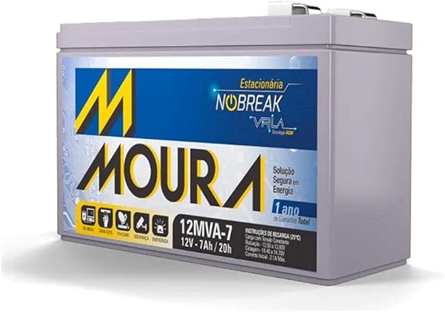 Bateria Moura Para Nobreak 12v 7 12MVA-7